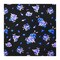 82% Nylon & 18% Spandex Blue Rose Printed Spandex Fabric 55/56” Width